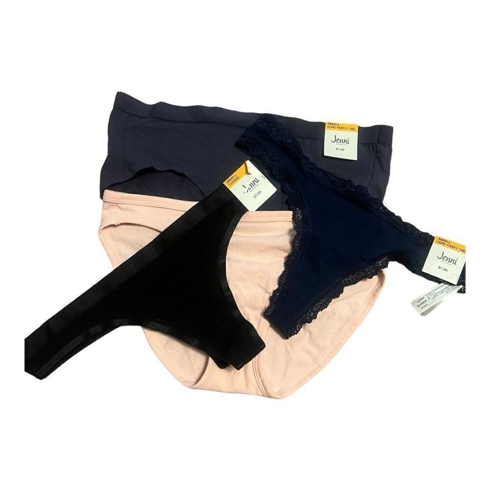 4 Jenni Full Coverage and Thongs Size Small